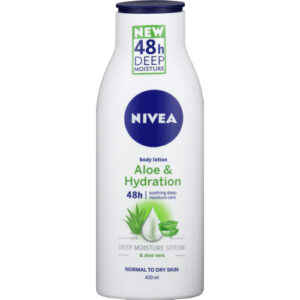 Nivea 400Ml Body Lot (L) Aloe&Hydration