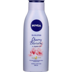 Nivea 400Ml Body Lot (L) Cherry Blossom