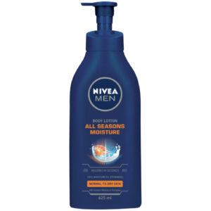 Nivea Men All Seasons Body Lotion Moisture Pump 625 ml