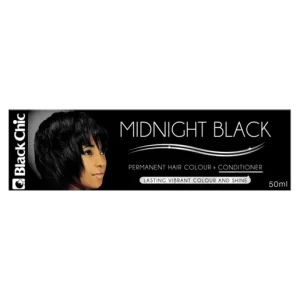 Black Chic Midnight Black Hair Colour Cream 50ml