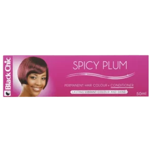 Black Chic Spicy Plum Permanent Hair Colour 50ml