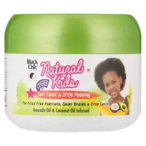 Black Chic Natural Kids Avo & Coconut Style Pudding 125ml