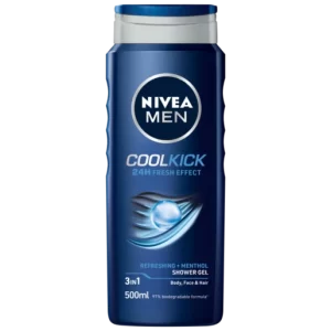 Nivea Men Cool Kick Shower Gel 500ml