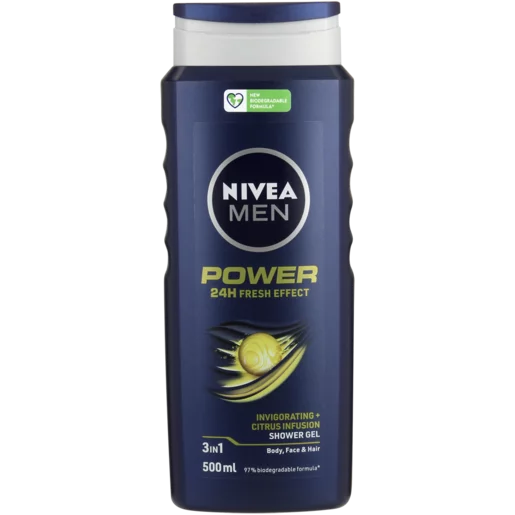 Nivea Power Fresh Shower Gel 500ml