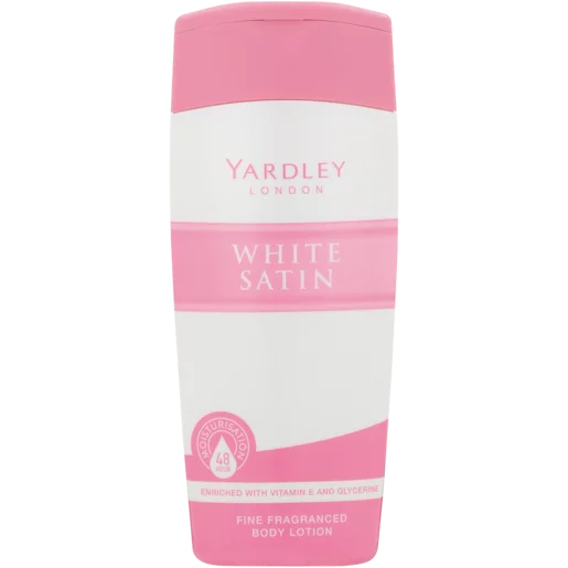 Yardley White Satin Fine Fragranced Body Lotion 400ml