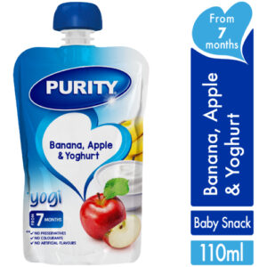Purity Pouch 110Ml Banana/Apple&Yoghurt