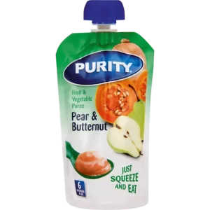 Purity Pouch 110Ml Pear & Butternut