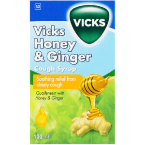 Vicks Cough Syrup Honey & Ginger 100ml