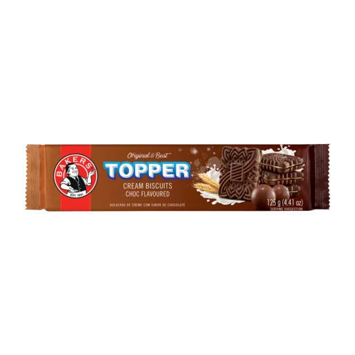 Bakers Topper 125G Chocolate