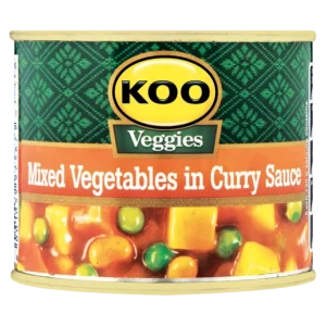 Koo Mix Veg 215G Curry