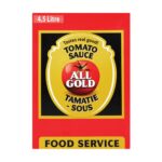 All Gold Tomato Sauce 4.5L Boxed