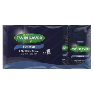 Twinsaver Pocket Tissues 3Ply10S 8 Men