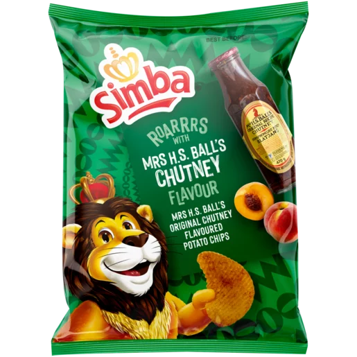 Simba Chips 120G Mrs Balls Chutney