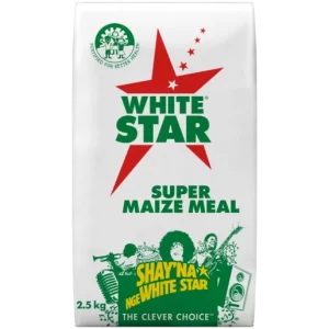 White Star Super Maize Meal Bag 2.5kg