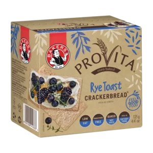 Bakers Cracker Bread 125G Rye