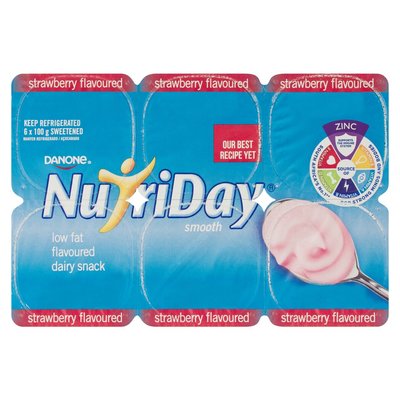 Nutriday Smooth 100G Strawberry