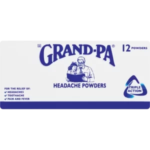 Grand-Pa Headache Powders 12 Powders