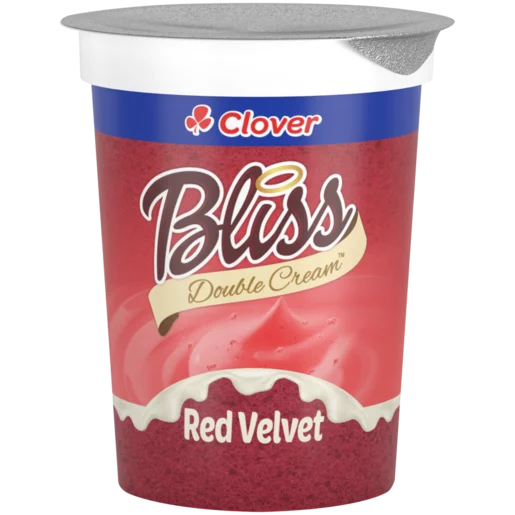 Clover Bliss Double Cream Red Velvet Yoghurt 175g