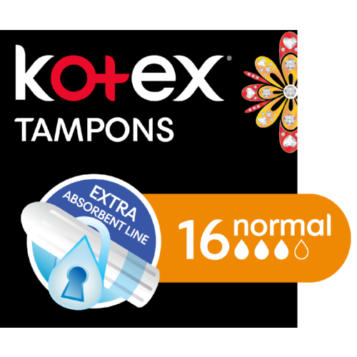 Kotex Designer Tampons Normal 16 Tampons