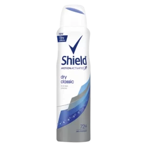 Shield Motion Sense Classic Dry Ladies Body Spray Anti-Perspirant 150ml