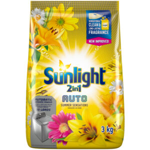 Sunlight Summer Sensations 2-In-1 Auto Washing Powder 3kg