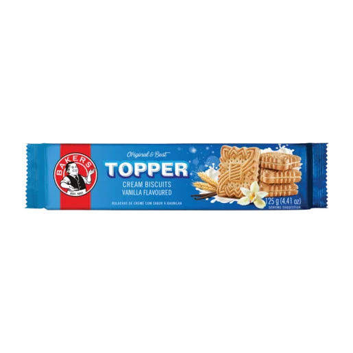 Bakers Topper 125G Vanilla