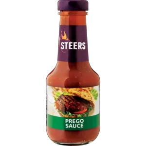 Steers Sauce 375Ml Prego