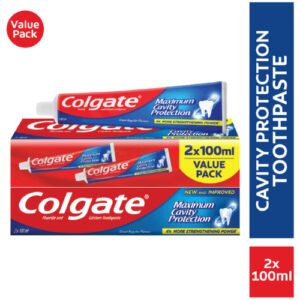 Colgate Toothpaste 100ml Twinpack Regular