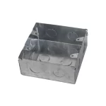 Galvanized Flush Wall Box 4x4
