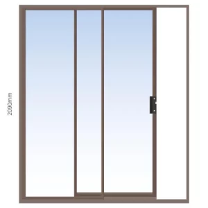 Patio Door Bronze 1800 x 2100