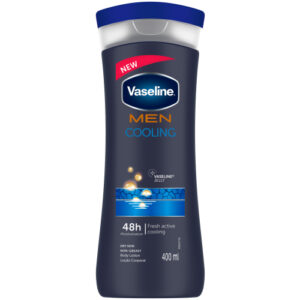 Vaseline Men Cooling Moisturizing Body Lotion For Dry Skin 400 ml