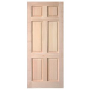 Door Meranti 6 Panel A Grade