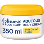 Johnson's Body Care Aqueous Body Cream With Cocoa Butter 350ml