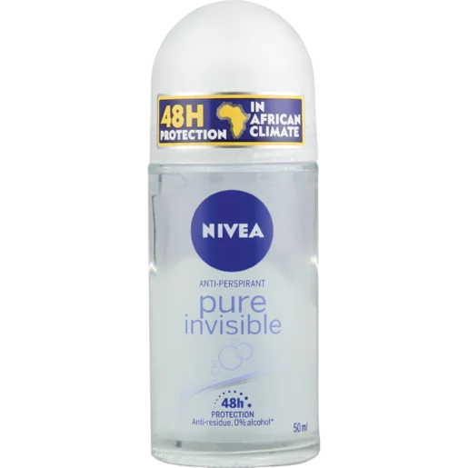 Nivea Pure Invisible Ladies Anti-Perspirant Roll-On 50ml