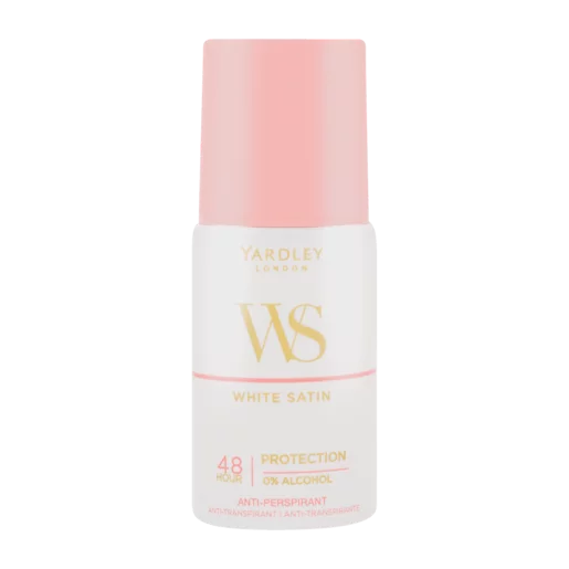 Yardley White Satin Fine Fragranced Anti-Perspirant Roll-On 50ml