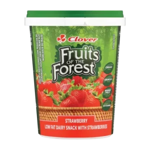 Clover Fruits Of The Forest Strawberry Flavoured Low Fat Dairy Snack 500g
