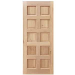 Door Meranti 10 Panel A Grade