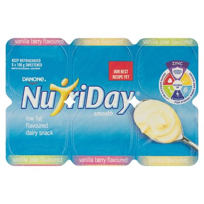 Nutriday Smooth 100G Low Fat Vannila